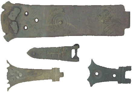 Diverse boekbeslagstukken