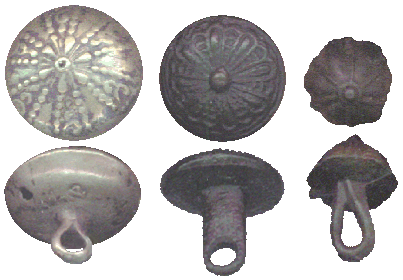 Drietal knopen, 1550-1770