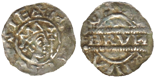 Zilveren Denier of Penning, 1038-1057