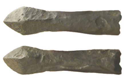 IJzeren kruisboogpijlpunt, 1400-1500