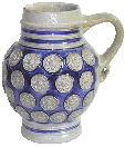 Westerwald kruik, 1650-1700