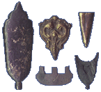 Diverse schedepuntbeschermers, 1400-1700