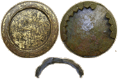 Restanten van een Klotendolk óf Nierdolk, 1400-1500